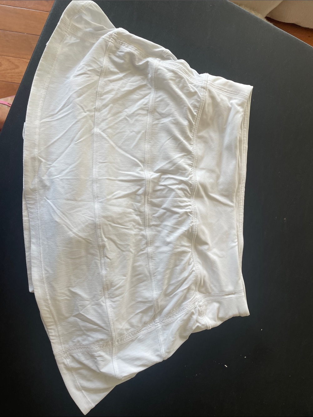Lululemon white Athletic Skirt with Built-In Shorts